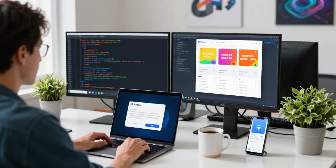 Configuring Telegram Chinese language settings in a modern workspace.