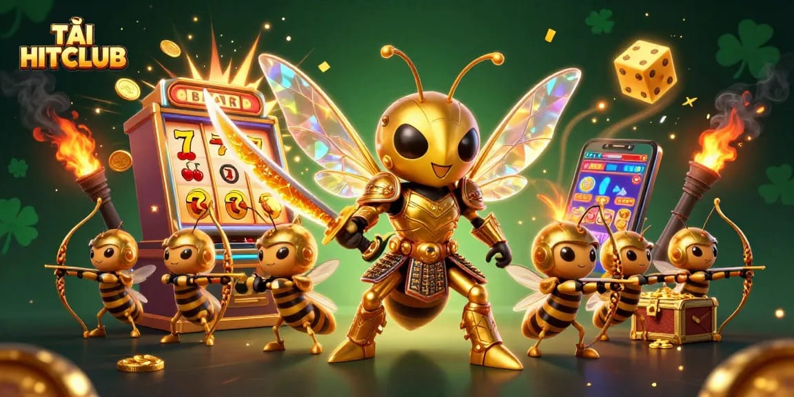 TẢI HITCLUB and explore exciting casino games with immersive 3D illustrations, captivating jackpot elements, and rich details.