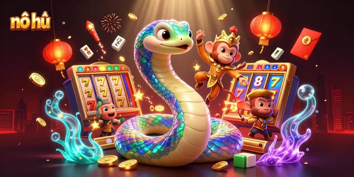 Spin winning reels in the vibrant world of nổ hũ with jackpot excitement and colorful elements.