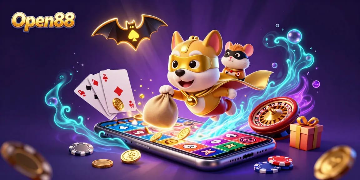 Experience Open88's thrilling gaming adventure with captivating characters, games, and rich rewards!