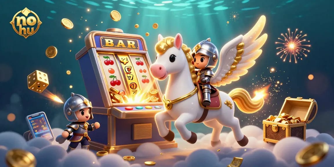 Spin the reels in a vibrant scene showcasing no hu slots and explosive jackpots with glittering coins and colorful game elements.