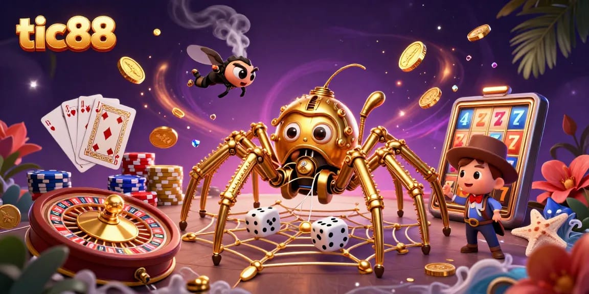 Experience the thrilling games at tic88 with a captivating steampunk scene featuring stunning casino elements.