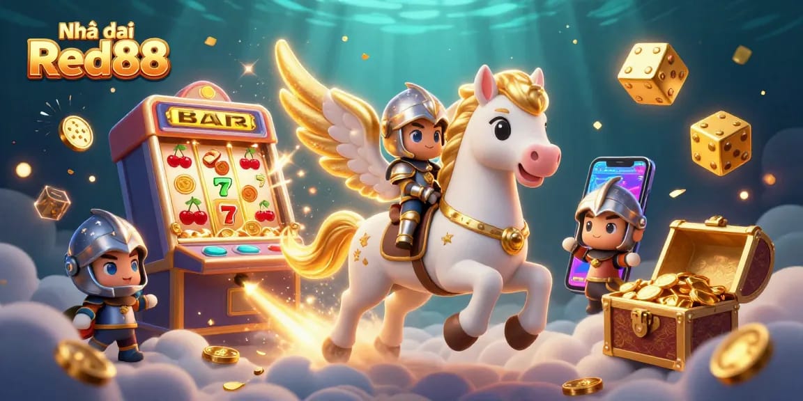 Play exciting games at Nhà cái Red88 with dynamic casino elements and vibrant visuals.