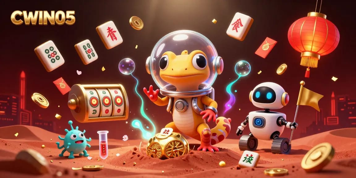 Experience fortune with CWIN05 in this vibrant 3D space casino adventure filled with excitement.