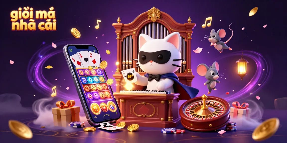 Engage with the exhilarating world of giải mã nhà cái through a vivid 3D casino illustration showcasing a unique gambling atmosphere.