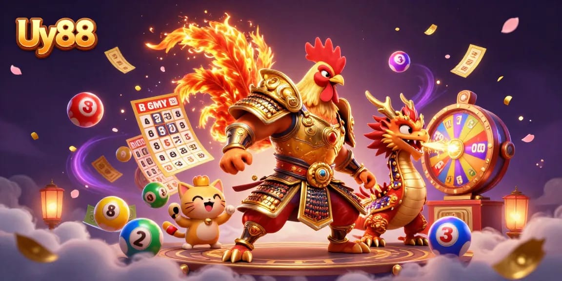 Win big with Uy88's exciting jackpot games and vibrant lottery elements!