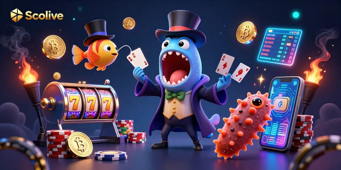 Socolive enhances your gaming experience with dynamic scenes featuring vibrant characters and rich casino elements.