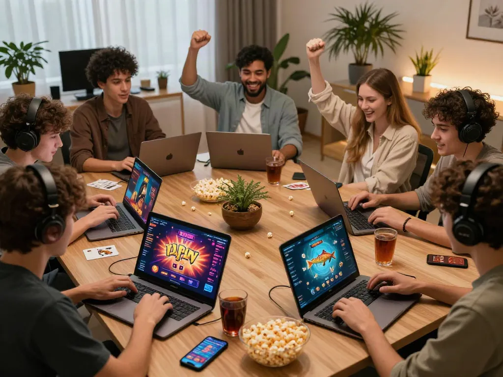 Players engaging in thrilling games at DU88 online gaming platform, showcasing excitement and strategy.