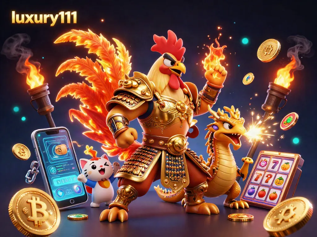 Engage with luxury111 through thrilling slot reels and powerful characters in a dynamic casino adventure.