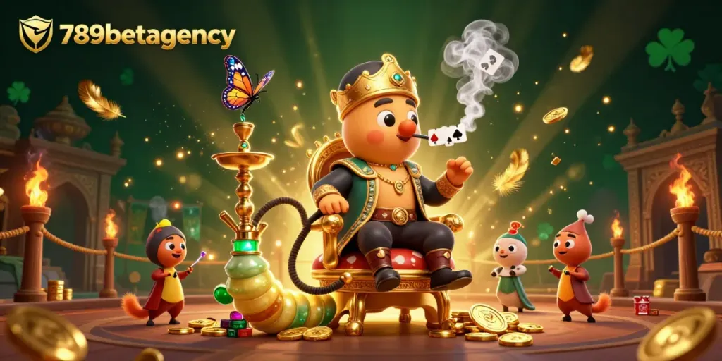 Engage with top-tier strategies at 789betagency in this vibrant casino-themed 3D illustration.