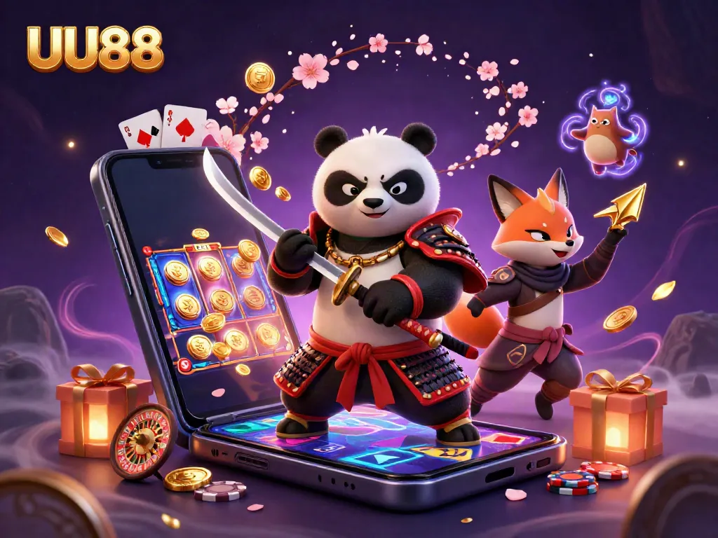 Experience winning excitement at UU88 with vibrant gaming elements and dynamic characters.