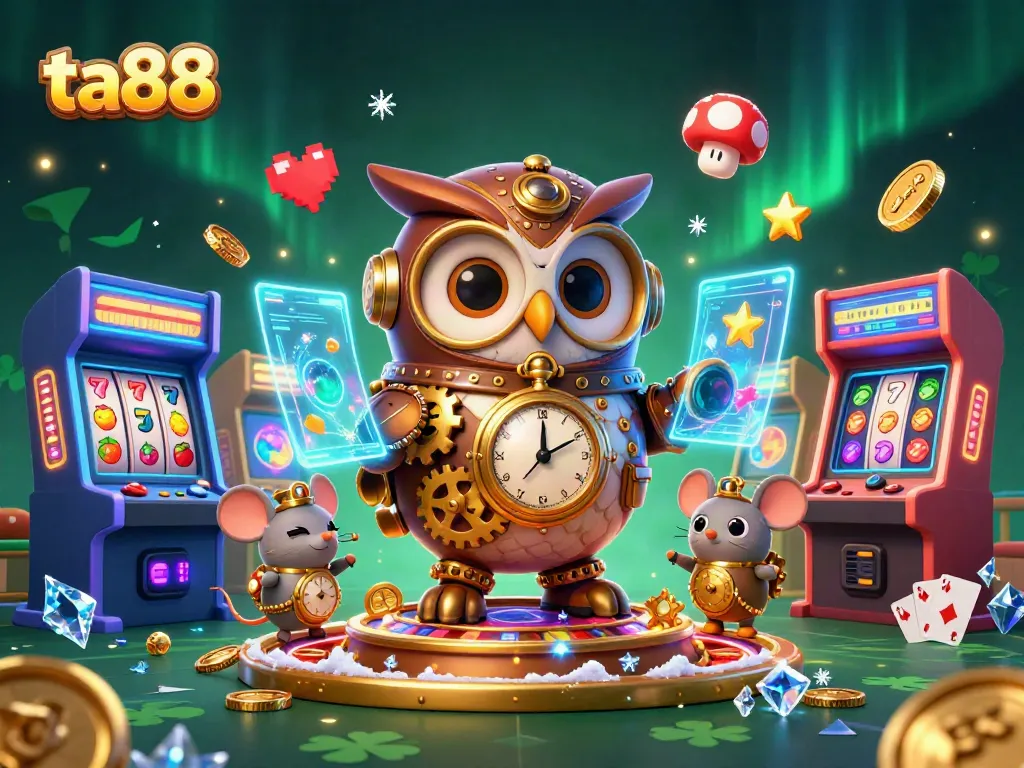 Play thrilling casino games like slots at ta88 with enchanting steampunk characters.