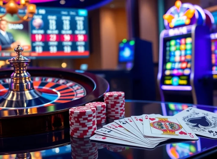 Experience the thrill of online gambling at https://debet.fast/ with vibrant casino visuals.