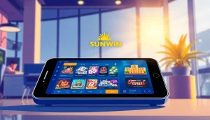 SUNWIN online gambling platform showcasing exciting games and user-friendly interface.